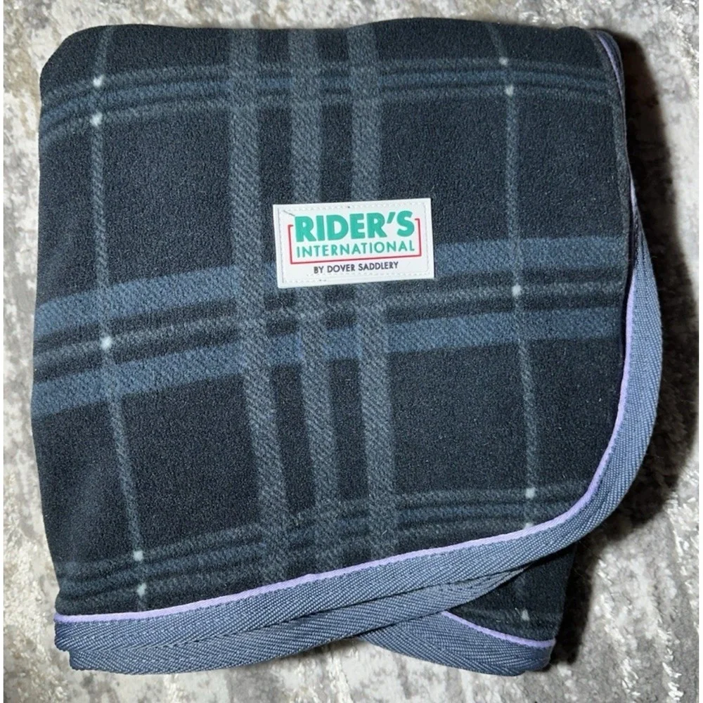 Riders International-Dover saddlery fleece horse blanket Size Medium (55
